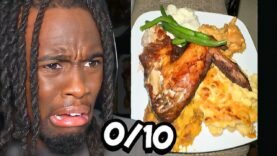 Kai Cenat Rates Viewers Thanksgiving Food…