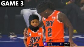 Kai Cenat’s Little Basketball Association SEMI FINALS Game Highlights (ft. Lil RT)