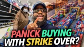 “People Are Still Panick Buying,” Port Strike Is Over, Workers Back To Work, Consumers Still Scared