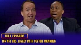 Peyton Manning’s top NFL QBs, legacy, Manningcast, more with Stephen A. Smith