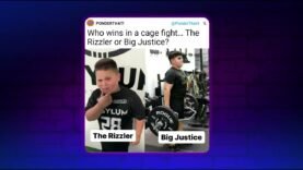 The Rizzler vs Big Justice: Who wins in a cage fight?