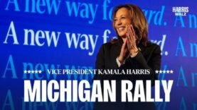 Roland LIVE from Vice President Kamala Harris’ Michigan Rally