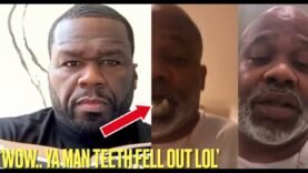 50 Cent REACTS To DAME DASH DENTURES FALLING OUT While Speaking On Him & CLOWNS HIM