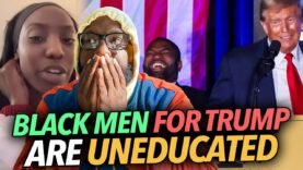 “Black Men Voting For Trump Are Uneducated…” Kamala Harris Supporting Woman Makes Dumb Assumption