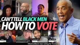 “Can’t Bully Black Men Into Voting For Kamala Harris…” Obama Disrespects Us, Women Don’t Get It 🤔