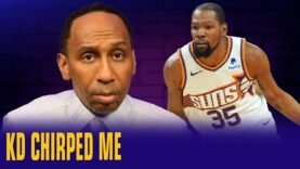 Kevin Durant chirped me on Twitter