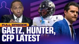 Matt Gaetz ethics report, Travis Hunter Fianceé drama, CFP latest, more