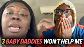 “My 3 Baby Daddies Won’t Save Me…” Black Woman Cries That She Can’t Hold a Job Because of Her Kids
