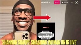 Shannon Sharpe CAUGHT SMASHING WOMAN On IG Live & ADDRESSES The Situation