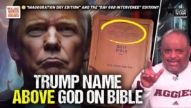 Sick And Demented! Trump Sells Bible With His ‘Name Above God’ 😳 | Roland Martin