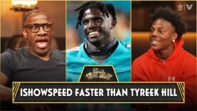 “Tyreek Hill Is Scared To Race Me.” – IShowSpeed On Tyreek Ducking Him at Miami Dolphins Practice