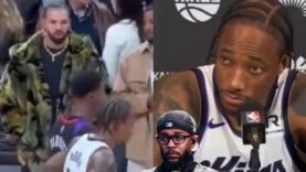 Drake THREATENS To TAKE DOWN DeMar DeRozen JERSEY From RAPTORS Rafters & DISSES “GOOF..