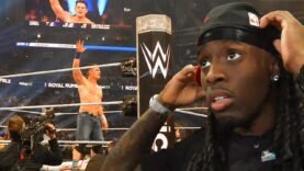 Kai Cenat Reacts to John Cena’s Final WWE Royal Rumble