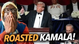 “Kamala Harris Can’t Think For Herself…” Trump Roasts Biden, Obama, Democrats At Al Smith Dinner