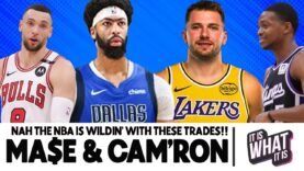 LAKERS GET LUKA, AD GOES TO DALLAS & DE’AARON FOX GOES TO THE SPURS LIKE KILLA SAID! | S6 EP15