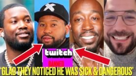 Meek Mill, Freddie Gibbs & Rosenberg REACT To DJ Akademiks TWITCH BAN Over Inappropriate Convo