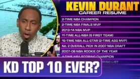 Is Kevin Durant a top 10 NBA Player all-time?