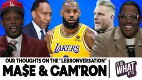 MA$E AND CAM’RON REACT TO LEBRON JAMES’ INTERVIEW WITH PAT MCAFEE! | S6 EP50