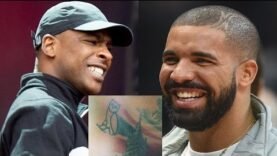 Skepta Gets a Tattoo of an OvO Owl after Drake tats ‘BBK’ on his shoulder.