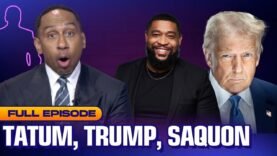 Officer Tatum sit down. Saquon, Trump, Hughley. Ant Edwards. Trump’s 100 days with Chris Cuomo