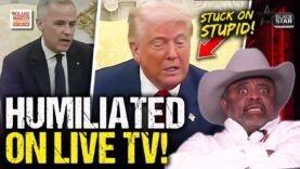 Stuck on Stupid! Idiot Trump HUMILIATED By Canada’s PM On Live TV