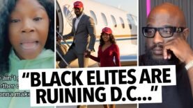 “Black Elites Are Ruing D.C. Because They Love Trump…” Woman Running The The Victim Olympics 😳