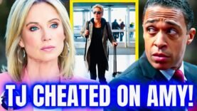 HUMILIATED & ANGRY|Amy DITCHES TJ Holmes 4Solo Vacay After Investigation Reveals TJ Cheated On AMY