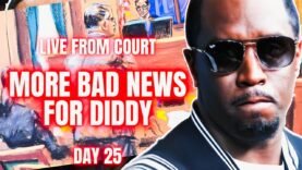 Live From Diddy Trial Day 25: Diddy BEGS Judge To Get Rid Of NEW Juror 1Week Defense Plan