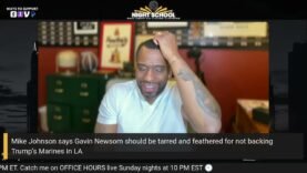 Mike Johnson DEMANDS Newsom Be TARRED & FEATHERED Over Trump’s LA Military Crackdown