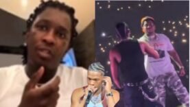 Young Thug REACTS To Lil Baby LINKING With YFN Lucci ON STAGE & YSL Peewee Roscoe SPEAKS..