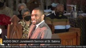 RIGHT NOW: What Is the Cost of Freedom? Guest Speaking at Saint Sabina