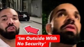 Drake DANGEROUSLY PULLS UP SOLO In GRIMEY Belgium Streets After His Show