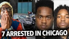 7 Thugs Arrested After Smash and Grab Louis Vuitton Heist In Chicago Cause Accident Killing a Father