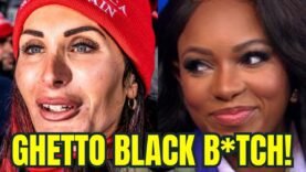 Ghetto Black B!TCH!  Social Media NUKES Conservative Laura Loomer for Jasmine Crockett Comments!