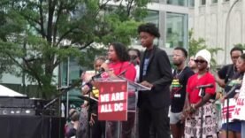 LIVE: Anti-Trump protest in Washington, D.C.