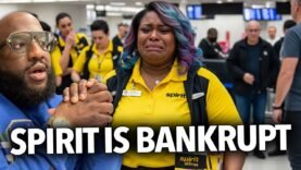 Spirit Airlines Files For Bankruptcy Again… Employees and Women Fear Layoffs, Twice In Same Year 😳