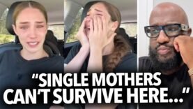 “The System Has Turned Against Single Mothers…” Woman Cries In Her Car After Losing Out On a Home