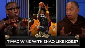 Tracy McGrady Isn’t Kobe, So Could He Win Rings With Shaq’s Lakers? Ty Lue & Shannon Sharpe Debate