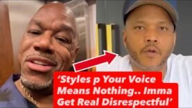 Wack 100 GOES OFF On STYLES P & SENDS THREAT For DISSING Him & NOT CHECKING Adam 22