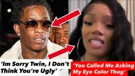 Young Thug APOLOGIZES To GLORILLA & SHE FLAMES HIM For DISRESPECTING Her In Leaked Jail Call