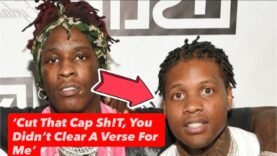 Young Thug DISSES LIL DURK In Leaked Jail Call For Not Clearing Verse For His Album