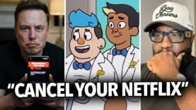 Elon Musk Wants You To Cancel Netflix Over Platforming a Cartoon Artist Promoting Transgenderism 🤔