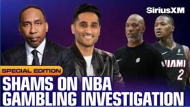 GAMBLING in the NBA?! Full breakdown with Shams Charania.