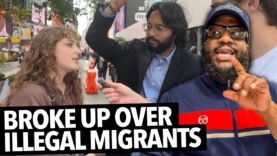 “I Don’t Believe In Illegal Migrants Coming Here…” Couple Get Into An Argument, Breaking Up Live 😳