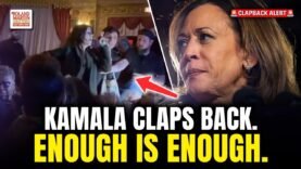 Kamala Harris Is Fed Up, Snaps At Protesters: “You Have Made Your Point. Enough.”