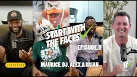 THE CREW GIVES THEIR PICKS FOR THE BIG GAMES THIS WEEKEND! | START WITH THE FACTS | S1 EP11