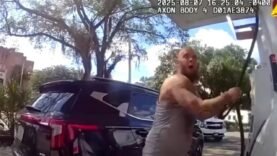 WILD! Man Nearly Shot After Cop Mistakes Gas Pump for a G_N