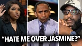 “You Want To Cancel Me Over Jasmine Crockett” Stephen A Smith Respond To Backlash From Black Culture