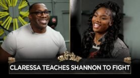 Claressa Shields Teaches Shannon How To Throw Jab, Hook & Uppercut I CLUB SHAY SHAY