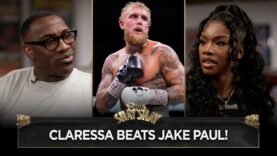 Jake Paul Would Lose To Claressa Shields In A Fight: “He know I want smoke with him.”